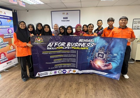 15 ORANG BELIA SERTAI BENGKEL AI FOR BUSINESS : PROGRAM RAKAN MAHIR SKILLS FOR LIFE @MADANI SIRI 1 PERINGKAT DAERAH PORT DICKSON 2025
