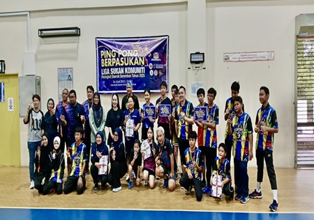 PERTANDINGAN PING PONG (BERPASUKAN) LIGA SUKAN KOMUNITI PERINGKAT DAERAH SEREMBAN TAHUN 2025