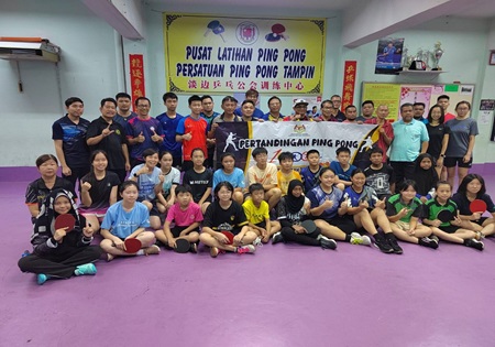PERTANDINGAN PINGPONG 1000 LIGA PERINGKAT DAERAH  TAMPIN 2025