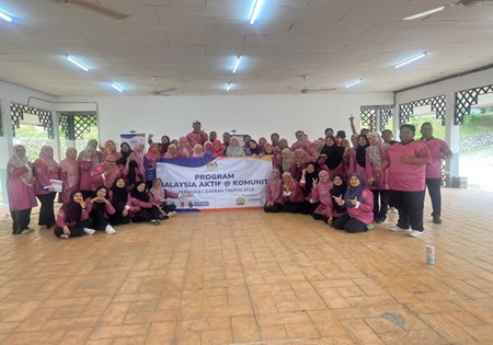 PROGRAM  MALAYSIA AKTIF @ KOMUNITI PERINGKAT DAERAH TAMPIN 2025 (SIRI 7)