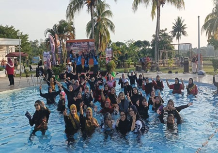 KOLAM RENANG PDGCC RIUH DENGAN AKTIVITI AQUAROBIK PROGRAM MALAYSIA AKTIF @KOMUNITI DAERAH PORT DICKSON (SIRI 6)
