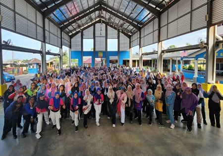 PROGRAM MALAYSIA AKTIF @KOMUNITI DAERAH PORT DICKSON (SIRI 7) GEGAR SMK BUKIT SAUJANA