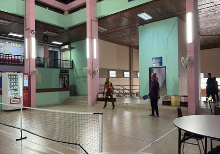KLINIK PENGENALAN SUKAN PICKLEBALL BERSAMA PEJABAT DAERAH DAN TANAH JELEBU