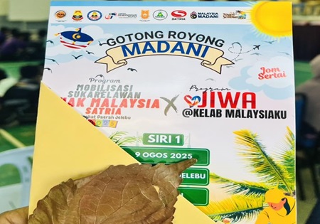 GOTONG ROYONG MADANI PROGRAM MOBILISASI SUKARELAWAN ANAK MALAYSIA (SATRIA)  SIRI 1 PERINGKAT DAERAH JELEBU & JIWA @SEKOLAH MALAYSIAKU