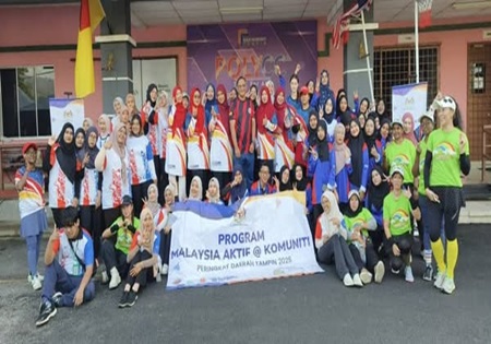 PROGRAM  MALAYSIA AKTIF @ KOMUNITI PERINGKAT DAERAH TAMPIN 2025 (SIRI 9)