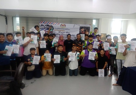 SKILL FOR LIFE @PARLIMEN : KURSUS ASAS GUNTING RAMBUT LELAKI PERINGKAT DAERAH JEMPOL TAHUN 2025