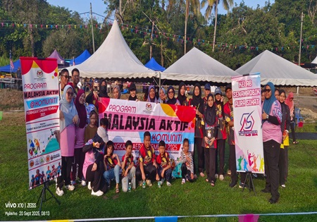 KOMUNITI LUAR BANDAR AKTIF MEMBUDAYAKAN SUKAN