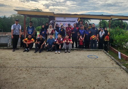 PERTANDINGAN PETANQUE 1000 LIGA PERINGKAT DAERAH TAMPIN TAHUN 2025