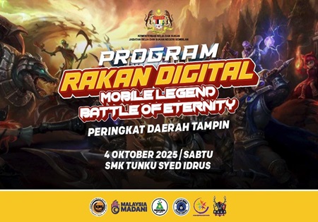 PROGRAM MOBILE LEGEND BATTLE OF ETERNITY 2025 PERINGKAT DAERAH TAMPIN