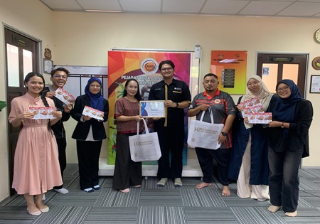 SESI KUNJUNGAN RASMI SRM-IPT KPJ HEALTHCARE UNIVERSITY BERSAMA PEJABAT BELIA DAN SUKAN DAERAH SEREMBAN