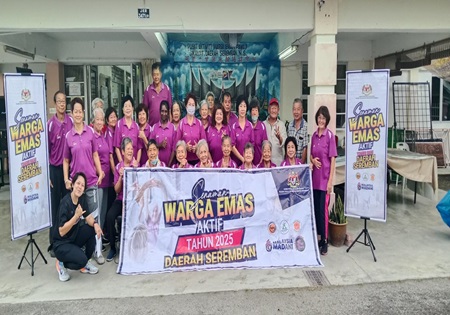 PROGRAM SENAMAN WARGA EMAS AKTIF PERINGKAT DAERAH SEREMBAN 2025 (SIRI 6)