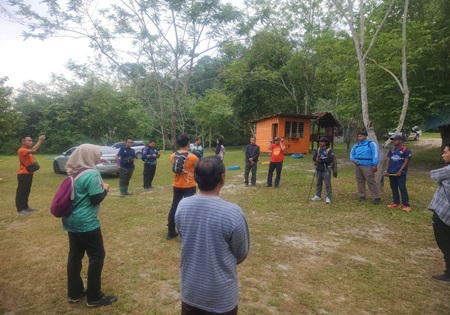 LAWATAN TAPAK LALUAN TREK MENDAKI BAGI PROGRAM SEVEN WONDERS CHALLENGE 3.0 DAERAH TAMPIN 2026