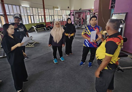Lawatan Pemeriksaan Aset Fizikal di Kompleks Rakan Muda Kuala Pilah