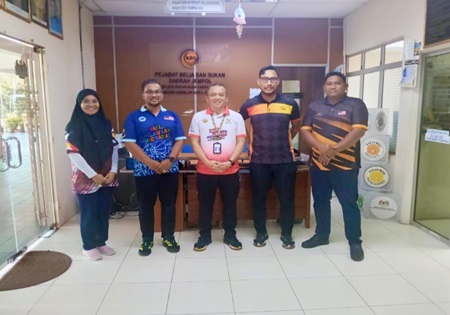 LAWATAN MENGEJUT AP309 PENGARAH KE PEJABAT BELIA DAN SUKAN DAERAH JEMPOL