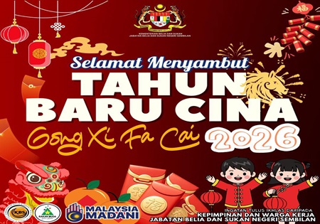 SELAMAT MENYAMBUT TAHUN BARU CINA 2026