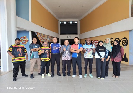 LAWATAN PEMANTAUAN PELAKSANAAN AUDIT TADBIR URUS PENGOPERASIAN GIMNASIUM RAKYAT KOMPLEKS RAKAN MUDA KUALA PILAH