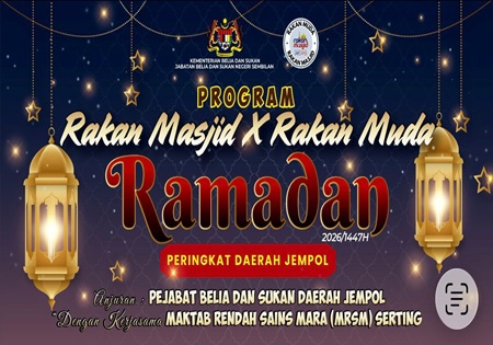 PROGRAM RAKAN MASJID  ❌ RAKAN MUDA RAMADAN PERINGKAT DAERAH JEMPOL TAHUN 2026/1447H