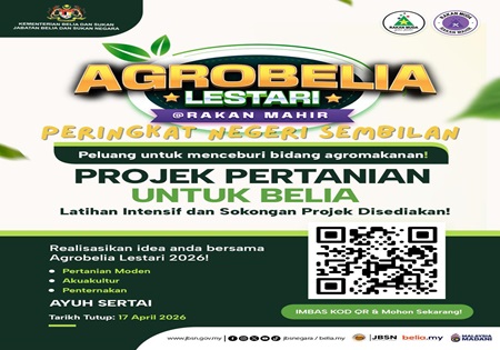 Program Agrobelia Lestari @ Rakan Mahir kembali lagi tahun 2026!