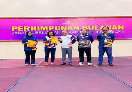 PERHIMPUNAN BULANAN JBSN9 RAIKAN PENCAPAIAN DAN  PERSARAAN