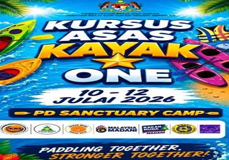 KURSUS ASAS KAYAK STAR 1 PERINGKAT NEGERI SEMBILAN 2026