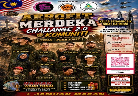 AEROFIT MERDEKA CHALLENGE 2.0 @ KOMUNITI