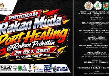 PROGRAM RAKAN MUDA PORT HEALING@RAKAN PRIHATIN DAERAH PORT DICKSON 2026
