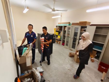 HARI HOUSEKEEPING KRM ROMPIN, TUNJANG PERSEKITARAN KERJA KONDUSIF