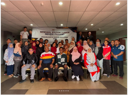 BENGKEL BADAN SUKAN NEGERI PAHANG BERSAMA PESURUHJAYA SUKAN MALAYSIA 2025 
