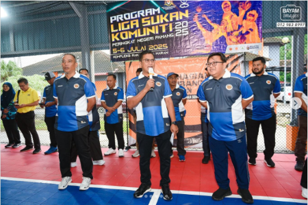 MAJLIS PERASMIAN LIGA SUKAN KOMUNITI 2025 (LSK25) PERINGKAT NEGERI PAHANG 