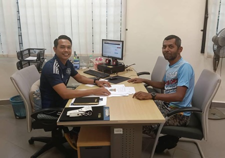 PEJABAT BELIA DAN SUKAN DAERAH RAUB BANTU URUSAN PENDAFTARAN FRASER DART CLUB