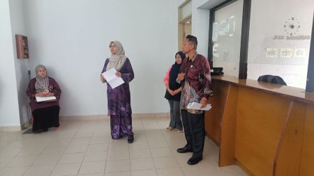 LAWATAN TAPAK KAWALAN KESELAMATAN DI KSK PELANGAI