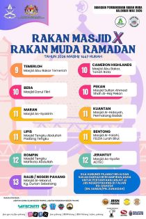 RAKAN MASJID X RAKAN MUDA RAMADAN 2026M/1447H 