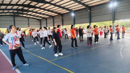 SAMBUTAN HANGAT PROGRAM SENAMAN WARGA EMAS AKTIF PERINGKAT DAERAH JERANTUT