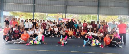 SAMBUTAN HANGAT PROGRAM SENAMAN WARGA EMAS AKTIF PERINGKAT DAERAH JERANTUT