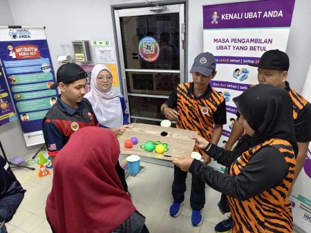 WARGA KERJA KRM ROMPIN SERTAI GERAK SEHAT EXPLORACE KARNIVAL KESIHATAN KLINIK KESIHATAN ROMPIN