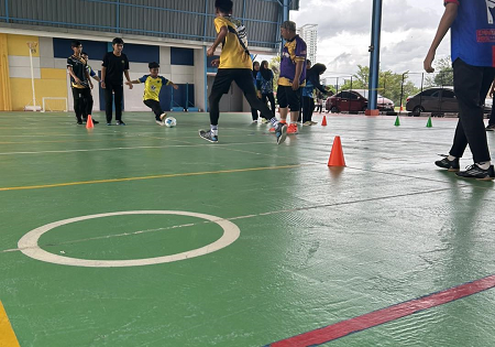 Sesi Latihan Akhir Atlet Futsal LiSOKU Kebangsaan