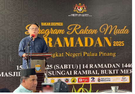Majlis Perasmian Program Rakan Muda Ramadan Peringkat Negeri Pulau Pinang 1446H