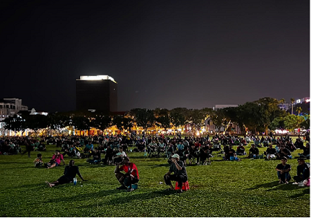 TAYANGAN BIG SCREEN BESAR DI PENANG MERIAHHHHH