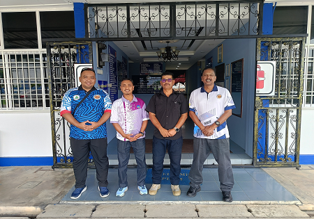 Sesi Lawatan Tapak HSN di Pangkalan FRU 3 Air Itam, Pulau Pinang