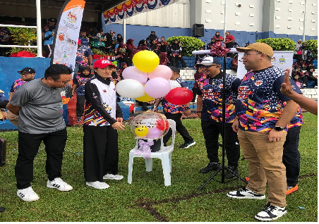 Sambutan Hari Sukan Negara Peringkat Daerah Timur Laut 2025.