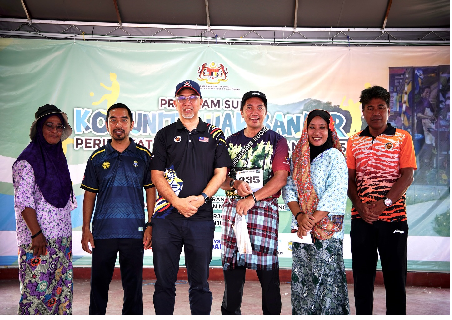 Program Sukan Komuniti Luar Bandar Peringkat Negeri Pulau Pinang 2025 -  Penyampaian Hadiah dan Cabutan Bertuah
