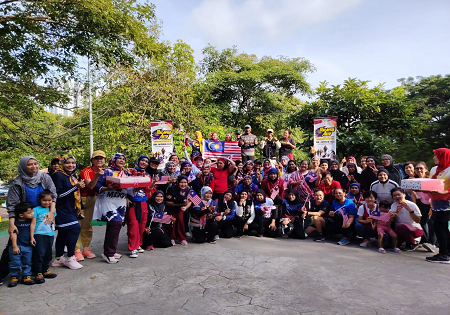 Program Senamrobik Ambang Merdeka bersempena Siri 6: Malaysia Aktif@Komuniti Peringkat Daerah Barat Daya