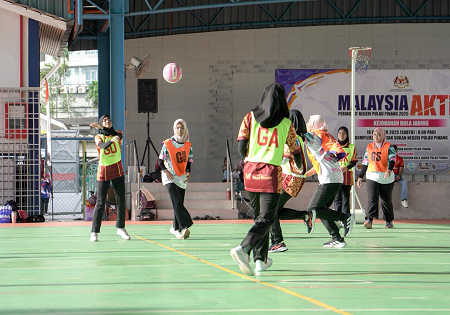 Malaysia Aktif Peringkat Negeri Pulau Pinang 2025 bagi acara Bola Jaring