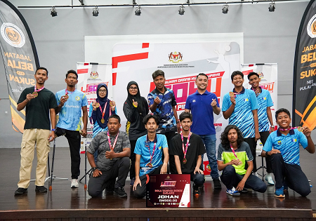 Para Pemenang Liga Sukan Orang Kurang Upaya (LiSOKU) Negeri Pulau Pinang 2025