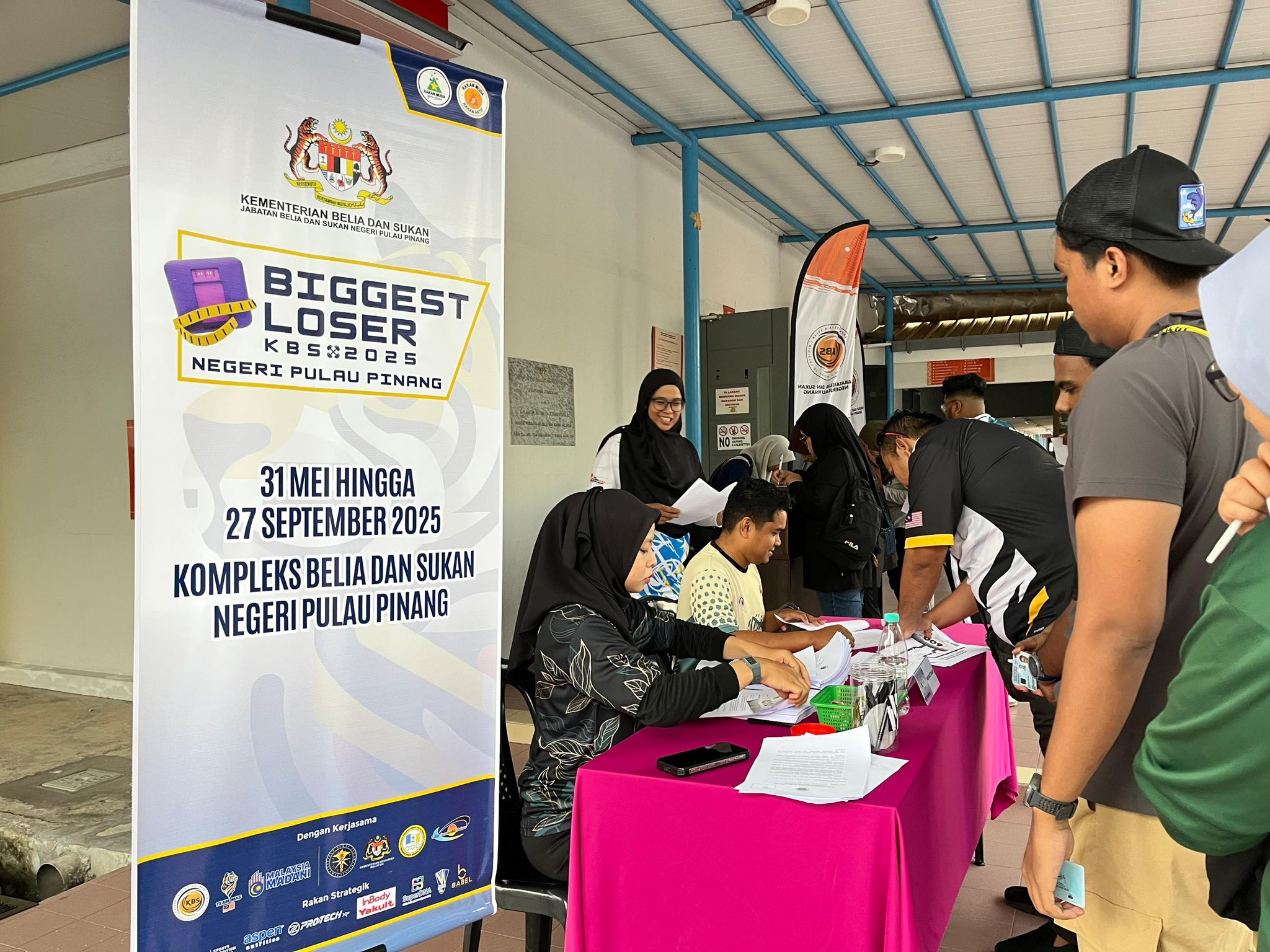 Pendaftaran Pertandingan Biggest Loser KBS Negeri Pulau Pinang 2025 