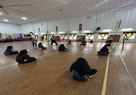 Sesi Latihan Akhir  Pasukan Bola Tampar Duduk (W) 