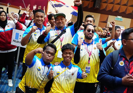 Kontinjen Pulau  Pinang meraikan Semangat Kesukanan Pada LiSOKU Peringkat Kebangsaan 2025