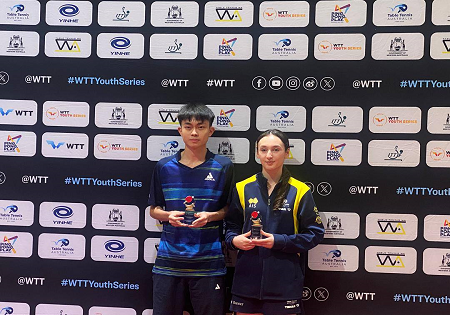 ejohanan World Table Tennis (WTT) Youth Contender Perth 2025.