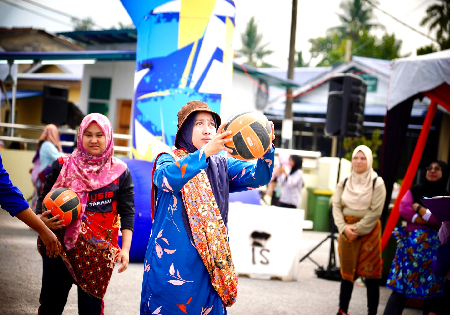 Program Sukan Komuniti Luaq Bandar Peringkat Negeri Pulau Pinang 2025.. Sarong Netball Shoutout