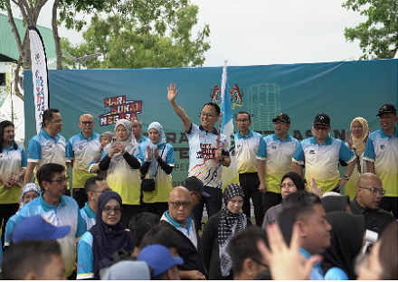 Berjalan Ria Madani 3KM Sempena Hari Sukan Negara Peringkat Negeri Pulau Pinang 2025